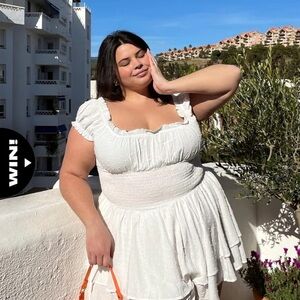 Princess Polly White Love Galore Romper Curve